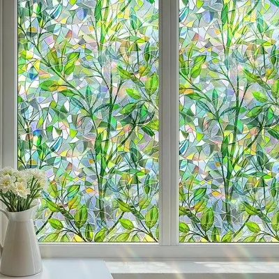 Obrázek produktu pro Matná okenní fólie 50 x 200 cm, samolepicí, elektrostatická, přizpůsobitelná, dekorativní do interiéru