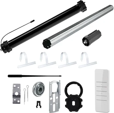 Produktbild von Komplett-Set | PR5 10/15-60 inkl. Mechanik-Set | 10Nm = Zugkraft bis 25Kg | 60mm Achtkant Welle | Wellenlänge 100 | Rolladenmotor Rolladenantrieb