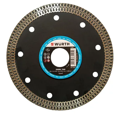 Produktbild von WÜRTH Diamanttrennscheibe Speed Ceramic 125 x 1,5 mm – Fliesen Granit
