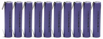 Produktbild von Akku 18650 TerraE INR18650-35E mit U-Form Lötfahne 3,6V 3,7V 3350mAh 18650 Li-Ion / Alternative zu Samsung 35E