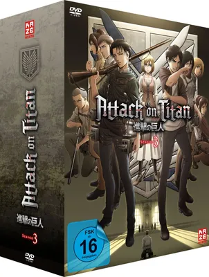 Produktbild von Attack on Titan - Staffel 3 - Gesamtausgabe - DVD