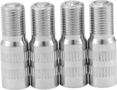 Produktbild von 4Stk 27mm Reifen Ventil Verlängerung Universal Kupfer 180 Grad Reifen Ventil Schaft Verlängerung für Auto Motorrad Wohnmobil LKW Fahrrad