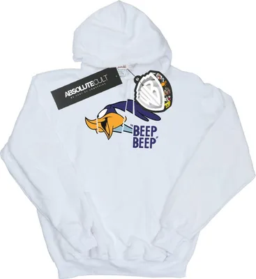 Produktbild von Looney Tunes - "Beep Beep" Kapuzenpullover für Damen BI3778 (L) (Weiß)