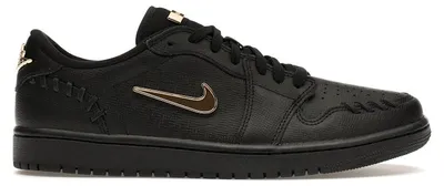 Produktbild von Jordan 1 Low Method of Make Black Metallic Gold (Women's) - EU 43
