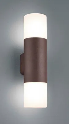 Obrázek produktu pro Venkovní nástěnné svítidlo HOOSIC IP44 2xE27 28 W rezavě hnědé