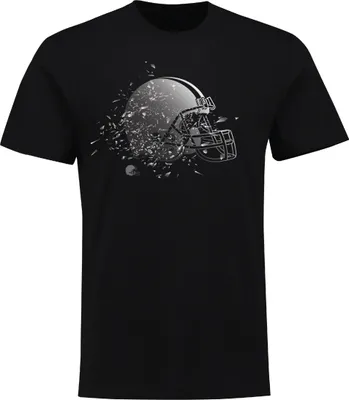 Produktbild von NFL Cleveland Browns Shatter Graphic Logo Football Shirt schwarz (L)