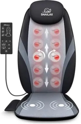 Productafbeelding van Famanu Shiatsu-massagekussen met warmtefunctie - voor een ontspannende rugmassage