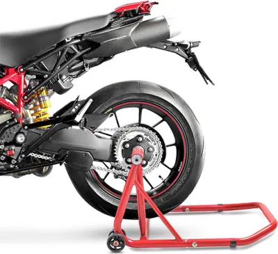 Image de Support de montage à un bras pour Ducati Hypermotard 796 10-12 Rouge Arrière