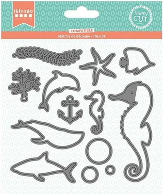 Produktbild von 13 Schneidematrizen - Meeresboden
