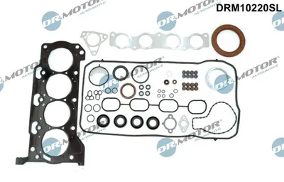 Produktbild von DR.MOTOR AUTOMOTIVE DRM10220SL Motor-Dichtungsvollsatz Dichtsatz für TOYOTA Yaris Schrägheck (P9) AURIS (NRE15, ZZE15, ADE15, ZRE15, NDE15) AURIS