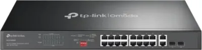 Produktbild von Switch TP-Link Omada DS1018GMP, 16 Ports, Gigabit, PoE+
