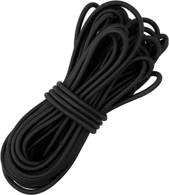 Produktbild von Gummiseil 4 mm x 10 m, wetterfest, elastisch, fuer Tarpaulin, Zelte, Camping