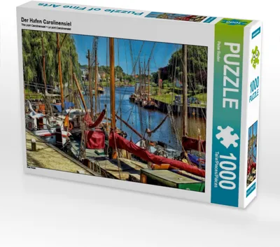 Produktbild von Calvendo Der Hafen Carolinensiel 1000 Teile Puzzle quer 640x480mm, Roder Peter; 7303434