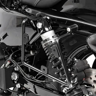 Immagine prodotto di Supporto per borsa da sella per Harley Davidson Sportster 883 Iron 16-20 sinistra