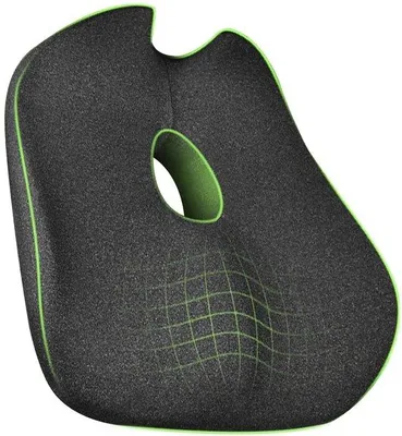 Immagine prodotto di Cuscino ergonomico Unyqoos® con memory foam, rivestimento removibile e antiscivolo – supporto ortopedico per ufficio, auto, sedia a rotelle