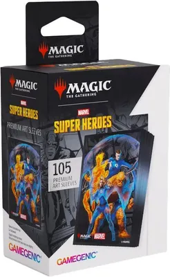 Immagine prodotto di Manicotto Premium per Carte MTG I Fantastici Quattro (105) Formato Standard