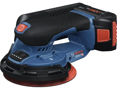 Zdjęcie produktu dla Bosch GEX 18V-150-3, Szlifierka orbitalna, Orbital, Rzep, Niebieski, Bezszczotkowy, 5000 RPM