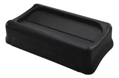 Image de RUBBERMAID Couvercle PE noir L297xP521mm pour collecteur de tri 60/87l Couvercle basculant - FG267360BLA