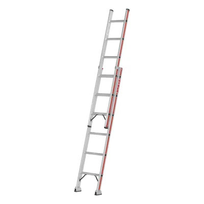 Produktbild von Hymer Schiebeleiter, zweiteilig, 2x18 Sprossen, Länge 5,30 / 9,22 m, Reichhöhe 9,92 m, Gewicht 26,9 kg
