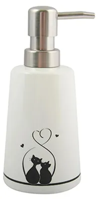 Produktbild von Msv Kittens Seifenspender Silber  Silber One Size