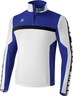 Produktbild von Erima CLASSIC 5-CUBES Trainingstop weiß/indigo blau/schwarz S