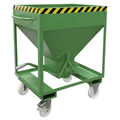 Produktbild von Bauer Silobehälter SRE 600, lackiert, Resedagrün