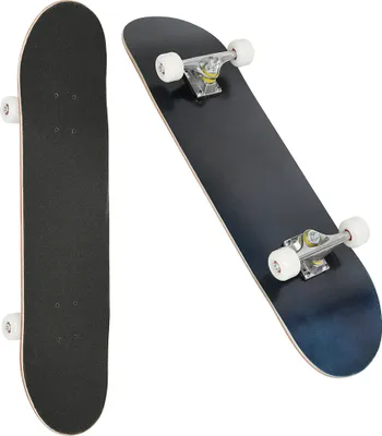 Produktbild von Skateboard Komplettboard 79cm  mit ABEC-9 Kugellager Ahornholz Holzboard für Kinder und Erwachsene