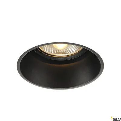 Obrázek produktu pro Vestavné světlo Horn-T kulaté Ø18,5 cm černé GU10 ES111