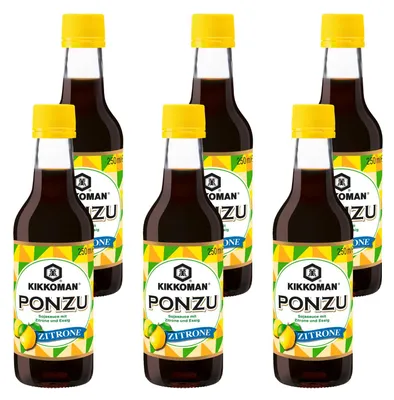 Produktbild von Kikkoman Ponzu Sauce Lemon - 6x 250ml