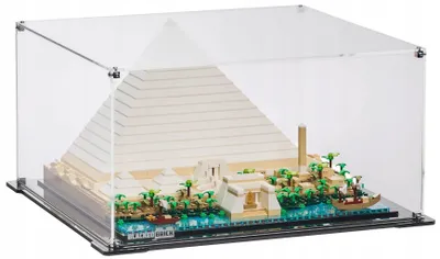 Zdjęcie produktu dla Czarna witryna do zestawu LEGO® 21058 Architecture – Piramida Cheopsa