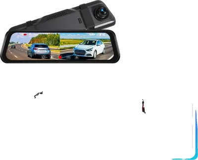 Image de Caméra embarquée, double objectif, caméra avant 1080p, enregistreur vidéo numérique avec carte de 64 Go