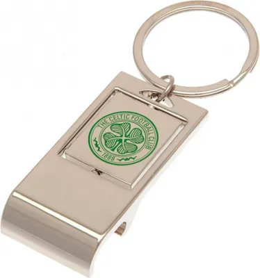 Image de Celtic FC - Porte-clés "Executive" avec décapsuleur TA6296 (taille unique) (Argent/Vert)