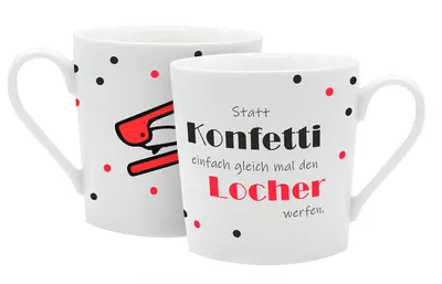 Produktbild von Tasse Konfetti 350ml
