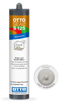 Produktbild von OTTOSEAL Silikon S-125 310ML C6645 MATT SILBERGRAU - 1250433
