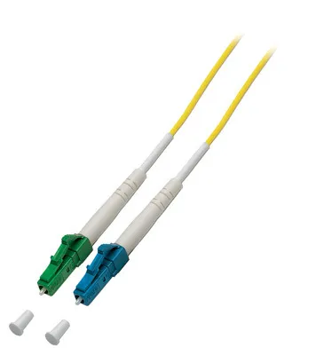 Immagine prodotto di Cavo patch in fibra ottica Simplex LC-LC/APC G657.A2 -- 1 m, 2,0 mm, giallo, 9/125 µm