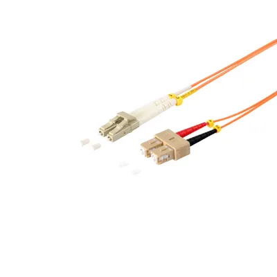 Productafbeelding van Dubbelgeëindig patchkabel LC/SC, 50/125µm, OM2, 5 meter