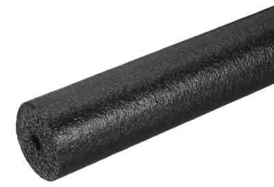 Isolierschaumstoffrohr 15x70 mm, 1 m, schwarz