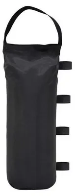 Produktbild von 4er-Set Sandsäcke für Faltzelte – Sandsäcke für Sonnenschirme, Faltpavillons und andere Outdoor-Sonnenschutzvorrichtungen – schwarz