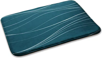 Produktbild von Teppich Wohnzimmer Schlafzimmer Modern - 75 cm x 45 cm - Abstrakte Linien
