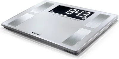 Produktbild von Soehnle Shape Sense Profi 200, Elektronische Personenwaage, 180 kg, 100 g, Silber, kg / lb, Rechteck