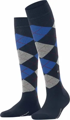 Obrázok produktu pre Dámske podkolienky Burlington MARYLEBONE - panenská vlna, diamanty, One Size Dark blue 36-41
