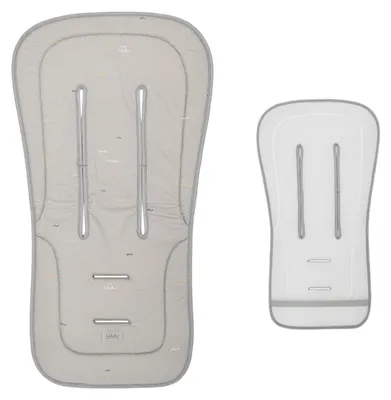 Produktbild von Kikkaboo Seally Me Anti-schwitz-bezug Für Kinderwagen Grau Kinder Grau One Size