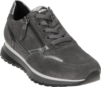 Produktbild von Gabor TURIN Damenschuhe - Halbschuhe - Sneaker grau Freizeit NEU