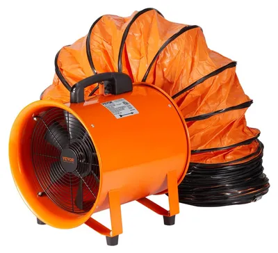 Produktbild von Bauventilator mit 2900 U/min und 8 Meter Schlauch