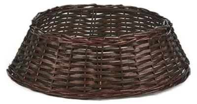 3-teiliger Holz-Baumrock, 55 cm, braun