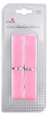 Obrázek produktu pro Family Růžová samolepicí suchý zip páska 2 cm x 70 cm