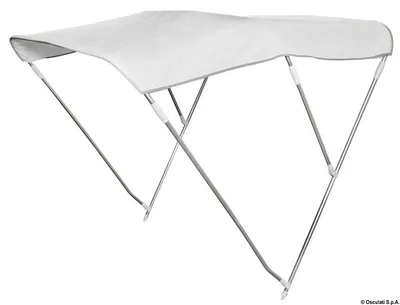 Produktbild von Hohes 3-Bügel-Bimini Ø 22 mm 200/210 cm weiß Osculati 46.909.43