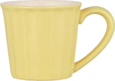 Produktbild von IB Laursen Becher Mynte LEMONADE Gelb Tasse Keramik 250 ml Geschirr Kaffeetasse