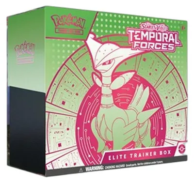 Image de Boîte de collection "Pokémon : Forces Temporelles", édition "Feuilles d'Acier", pour dresseurs experts