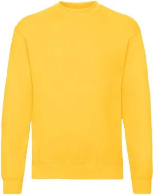 Produktbild von Fruit of the Loom - "Classic" Sweatshirt, Überschnittene Schulter für Herren/Damen Uni PC4446 (3XL) (Sonenblumen-Gelb)